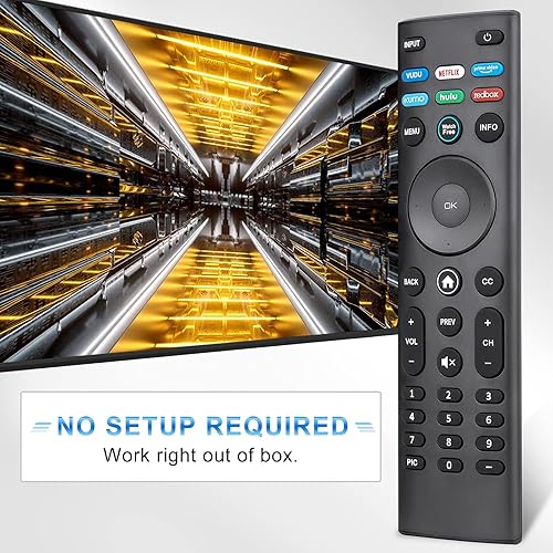 Miniatura 5 de Reemplazo universal compatible con Vizio-Smart-TV-Remote control remoto XRT140 compatible con Vizio VPM Series TVOLED TV