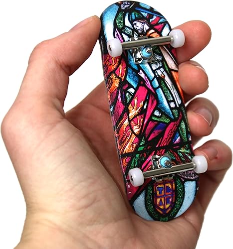 Teak Tuning Diapasón gráfico de transferencia de calor de 1.339 in completo - Wallace Stained Glass Edition