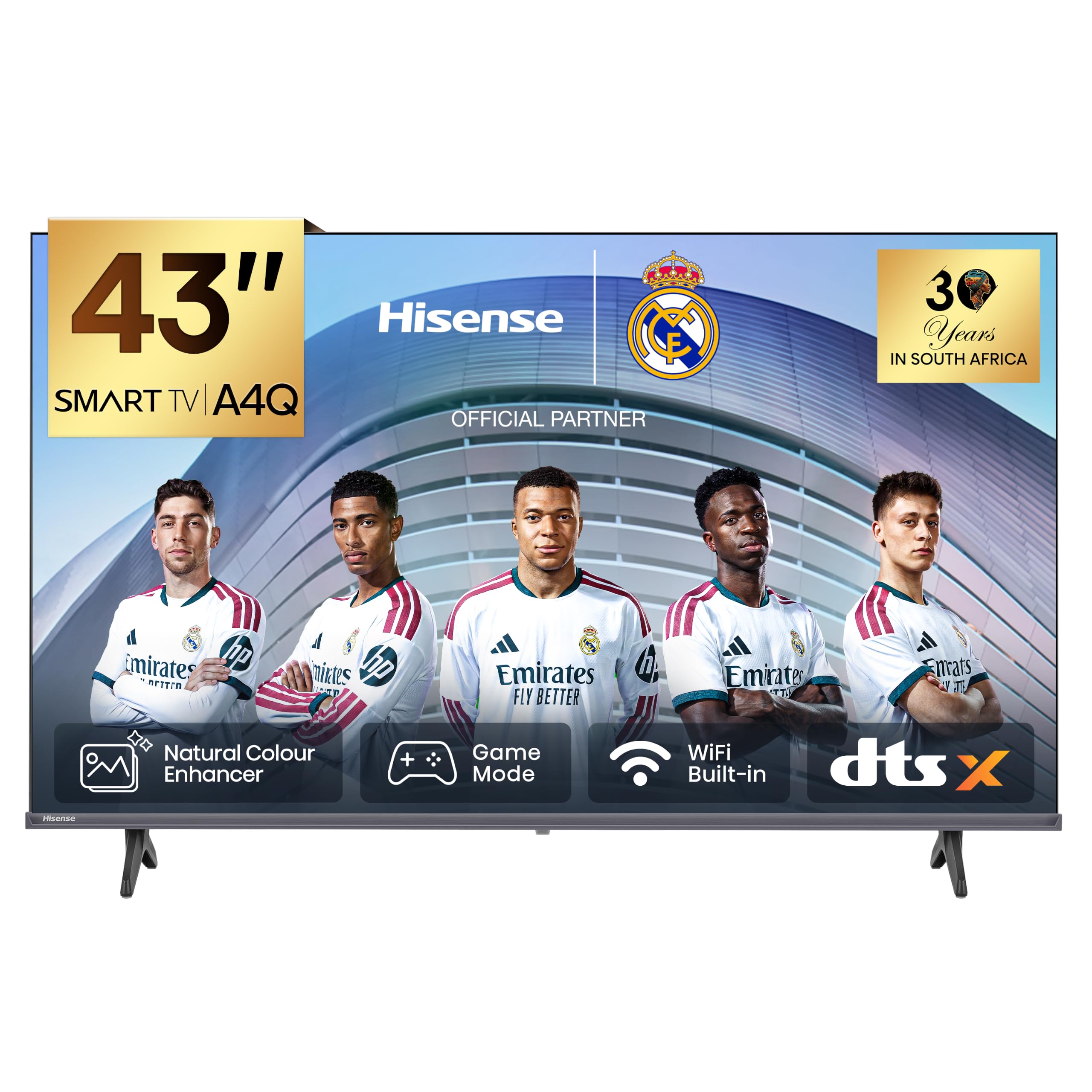 Hisense 43-Inch Full HD Smart TV, VIDAA OS with Netflix/YouTube