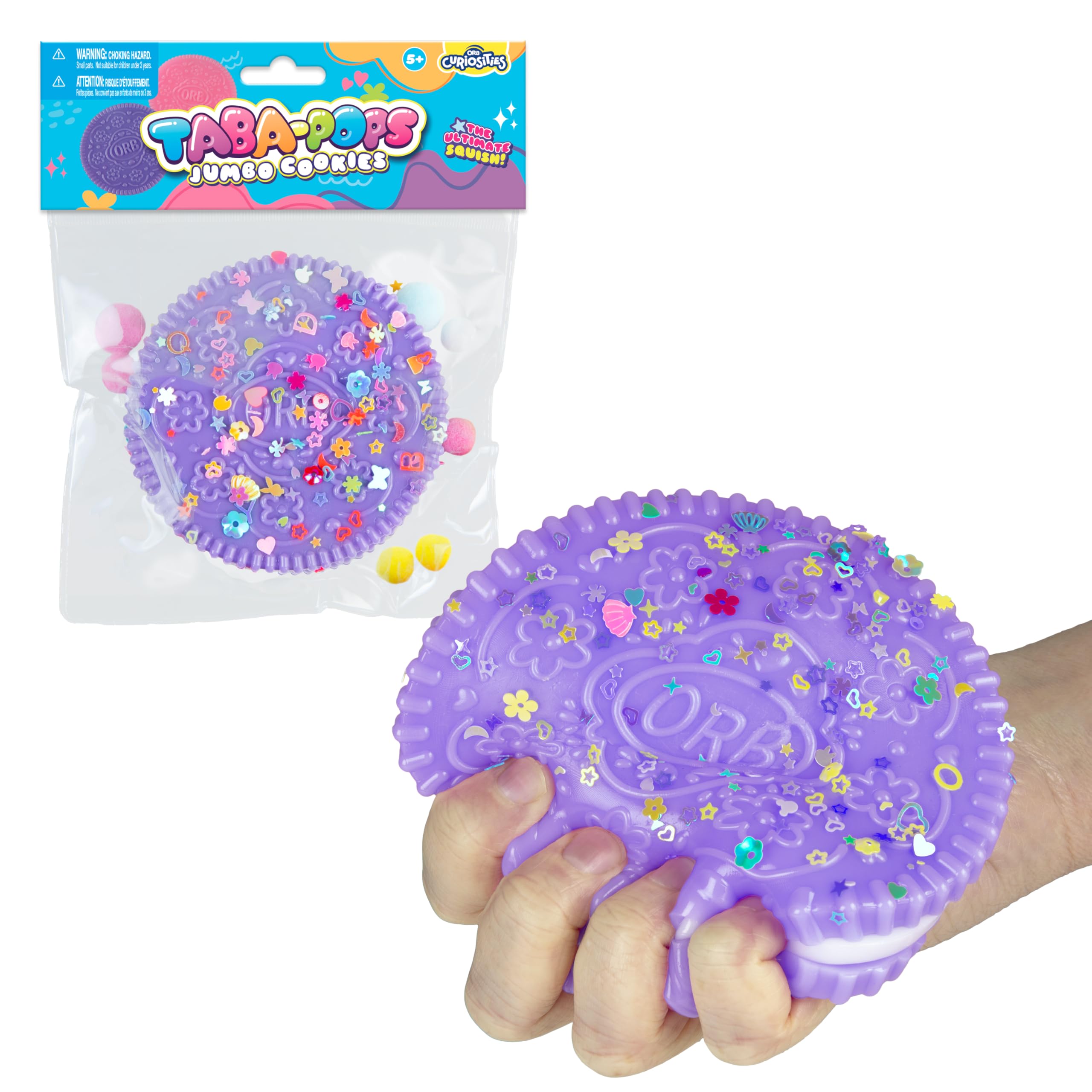 Amazon.com: ORB Tabalicious Taba-Pops Jumbo Purple TABA Squishy