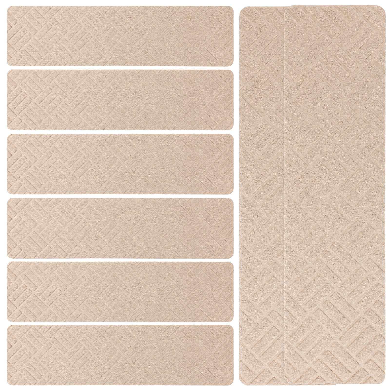 15 Pièces Tapis D'escalier Auto-adhésifs 20x76 Cm