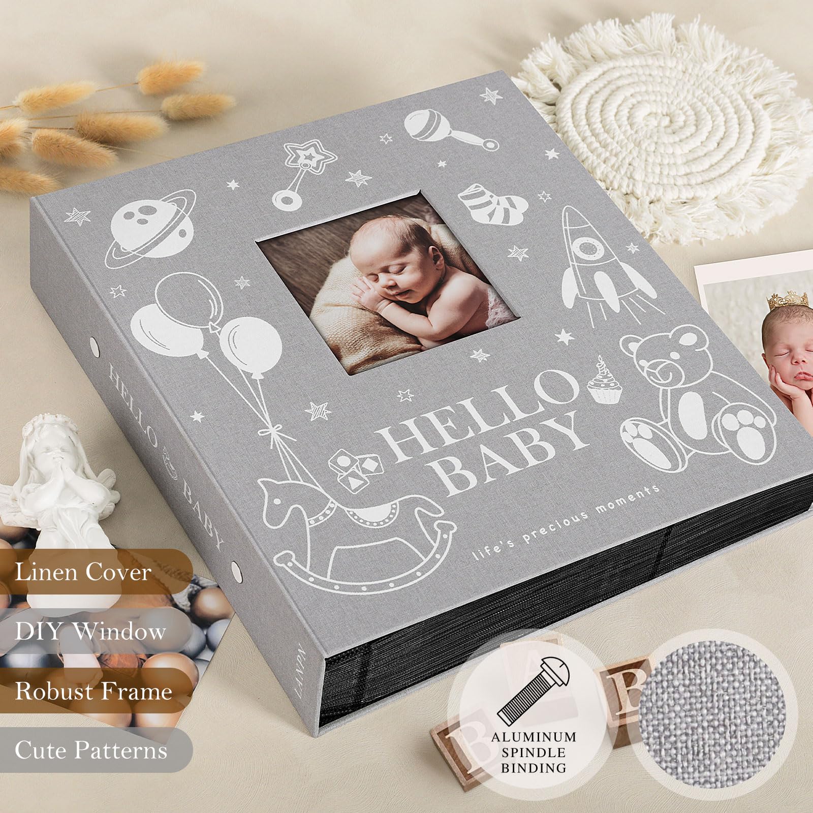 Lanpn Baby Photo Album 6x4 600 Pockets - Image 3