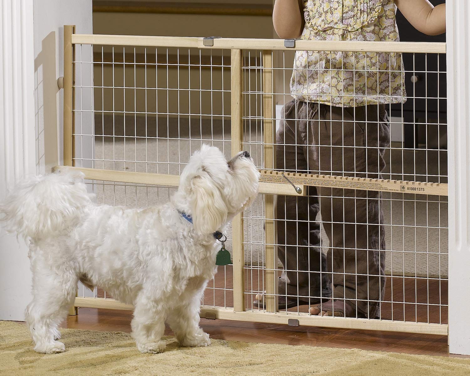 GMI 24-Inch GuardMaster II Wire Mesh Security Pet Gate, Standard
