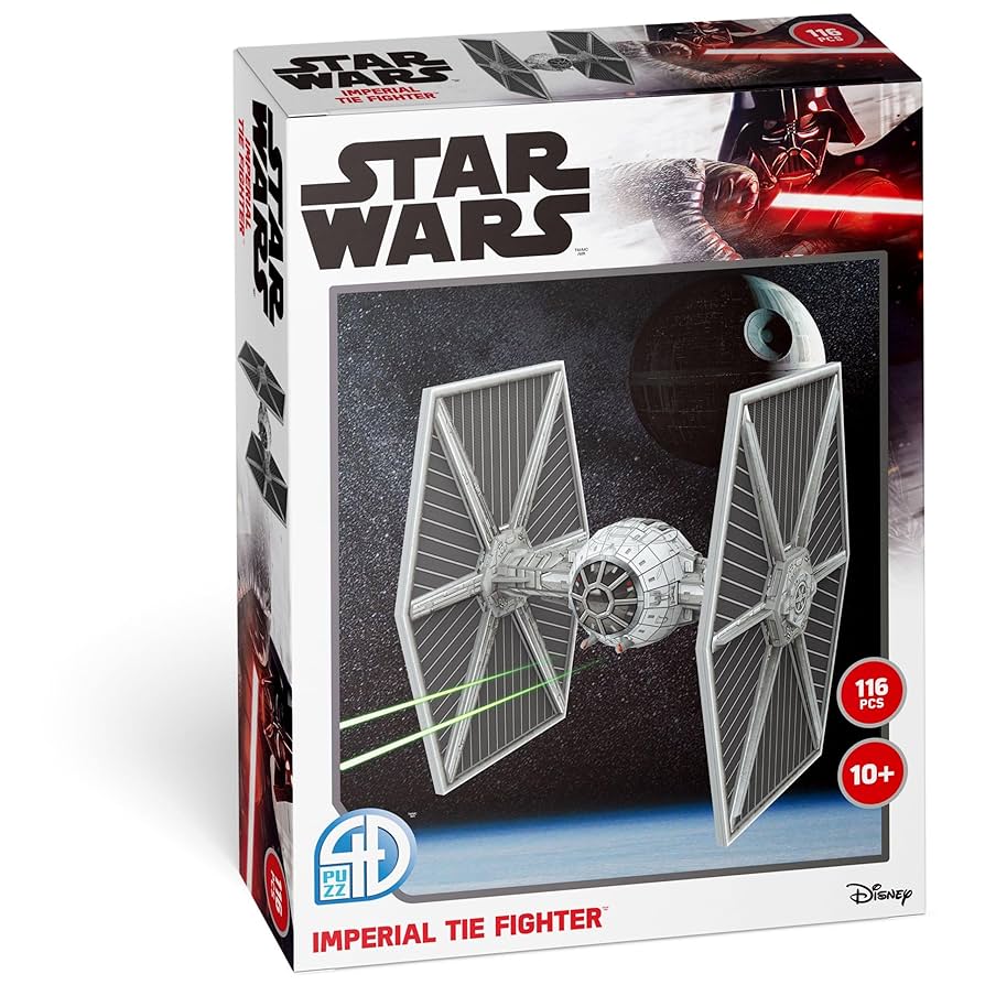Amazon.com: 4D Puzzle – Star Wars: Tie Fighter/LN – 129