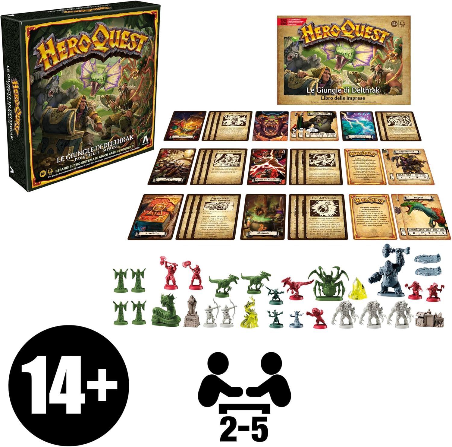 HEROQUEST JUNGLES OF DELTHRAK - Gadget - Immagine 1