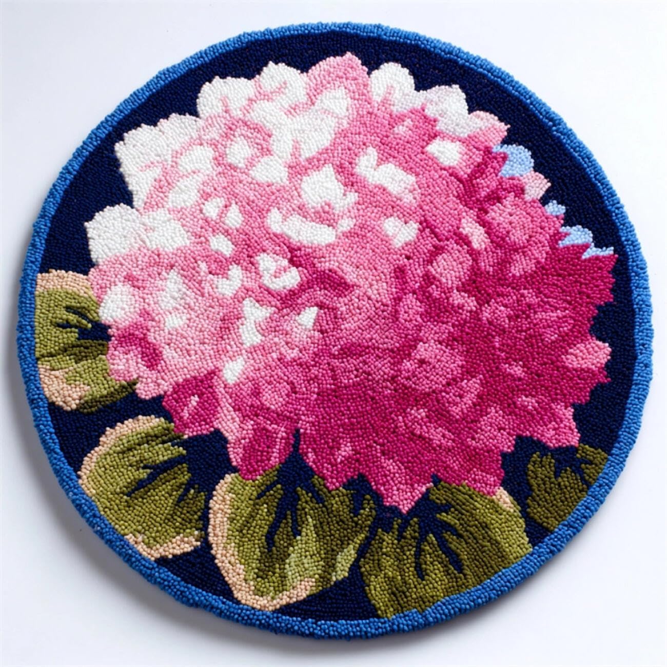 Kitquiver Tapestry Kits for Adults Pink Hydrangea 100x100cm