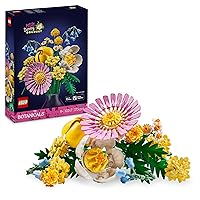 LEGO Botanicals Bouquet di Fiori Estivi con Campanule, Rosa