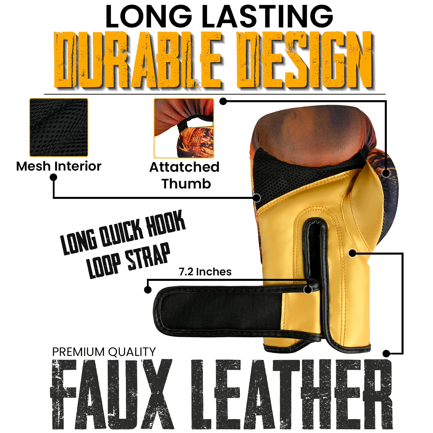 Islero, guanti da boxe per ragazzi in gel, per arti marziali, boxe thailandese, allenamento, 4 oz 6 oz 8 oz