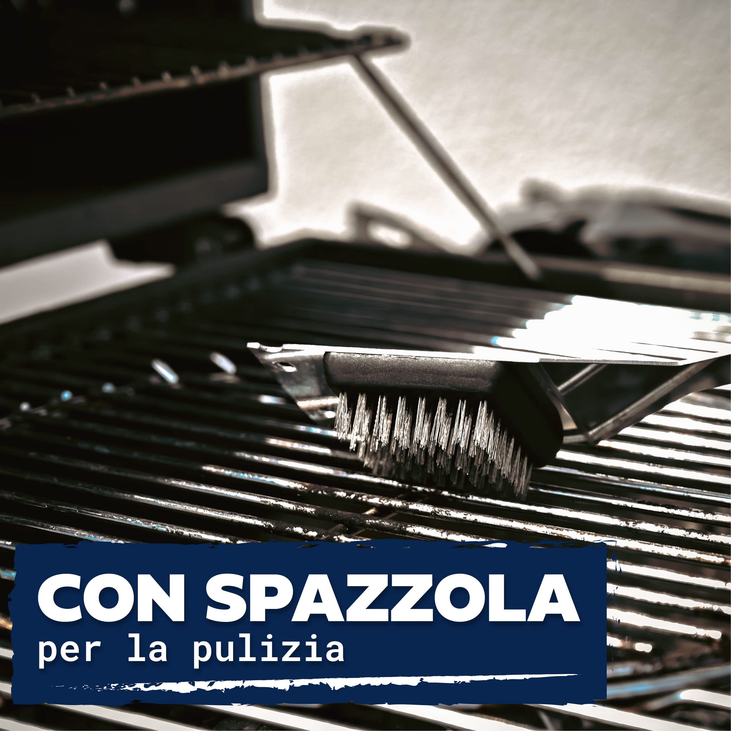 Praknu Set di Utensili per Barbecue in Acciaio Inox - Con Valigetta - Resistenti alle Alte Temperature