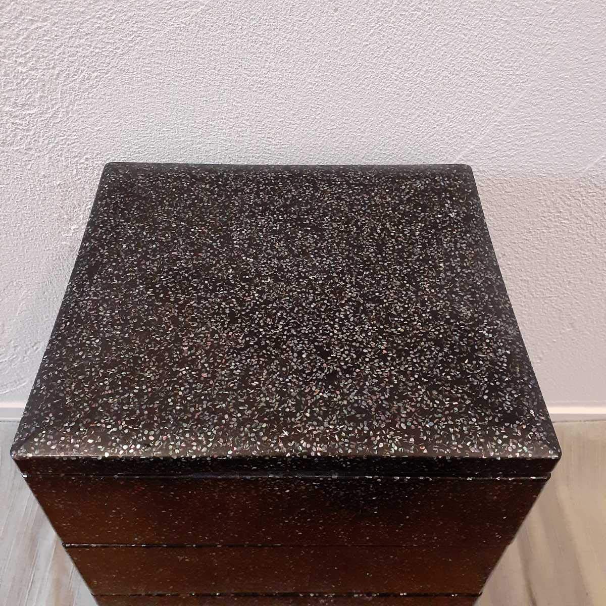 Amazon.co.jp: 螺鈿青貝重箱5段重H約36cm×21.3cm×22.8cm 303 : ホーム