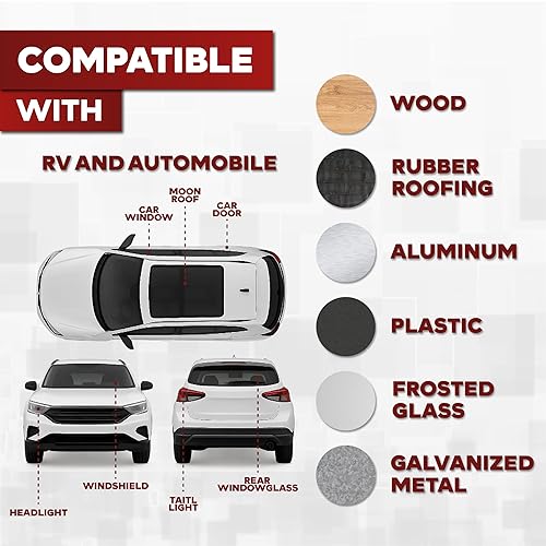 Miniatura 7 de XFasten Cinta de butilo negra de 12 pulgadas x 30 pies x 18 pulgadas, cinta selladora de butilo para faros delanteros, cinta de calafateo de butilo