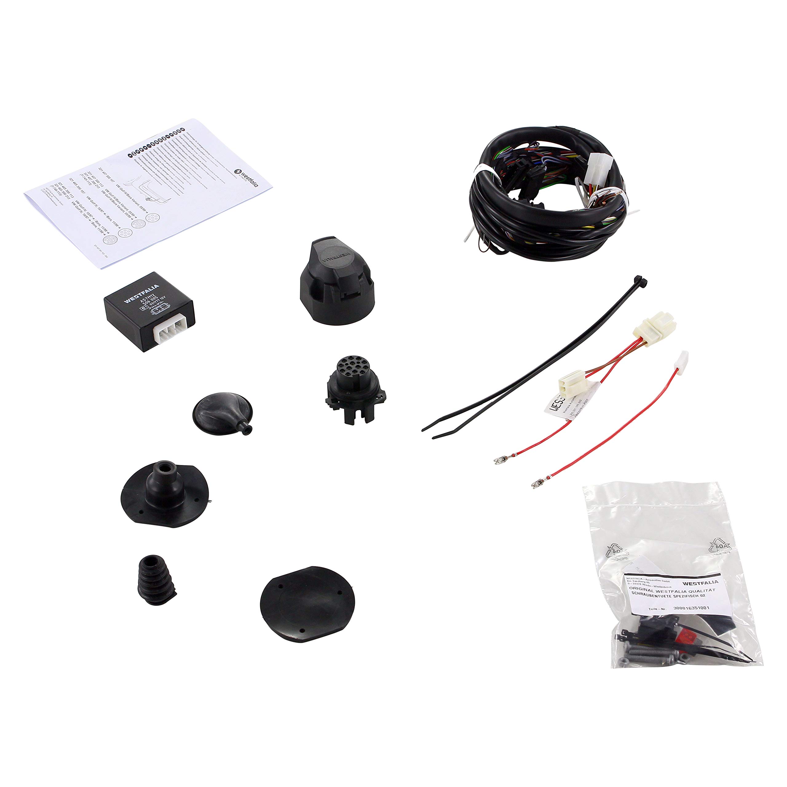 321454300113 WESTFALIA Kit elettrico per gancio traino 13a...poli