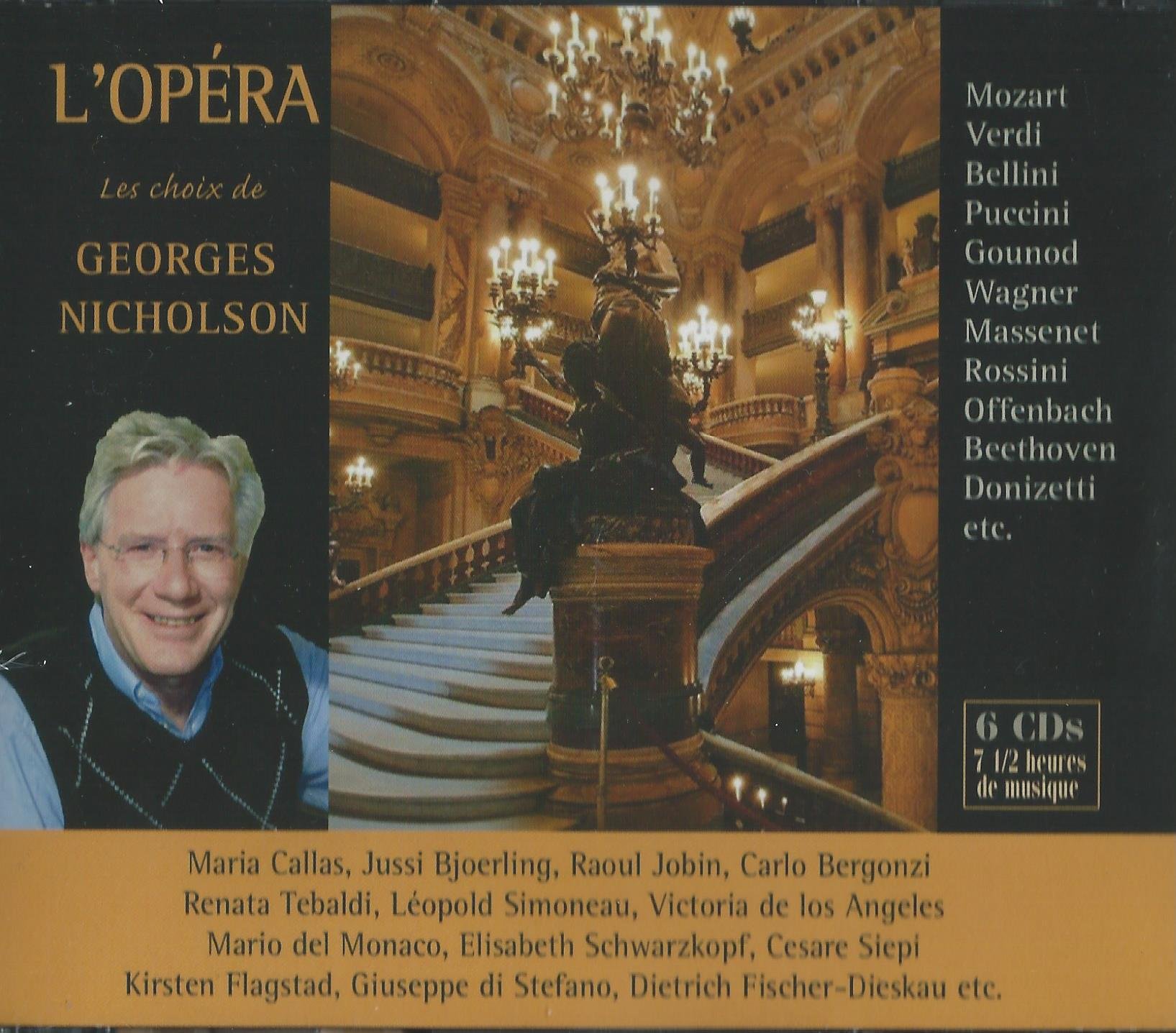 L'Opera: Les Choix de Georges Nicholson (6 CD Box Set) [Audio CD] Verdi