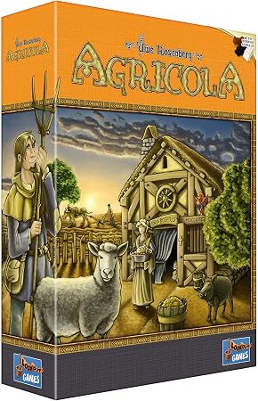 Games Agricola (Revised Edition) - Build, Farm, and Prosper in Central Europe! Strategy Game, Farming Game for Kids & Adults, Ages 12+, 1-4 Players, 90 Minute Playtime