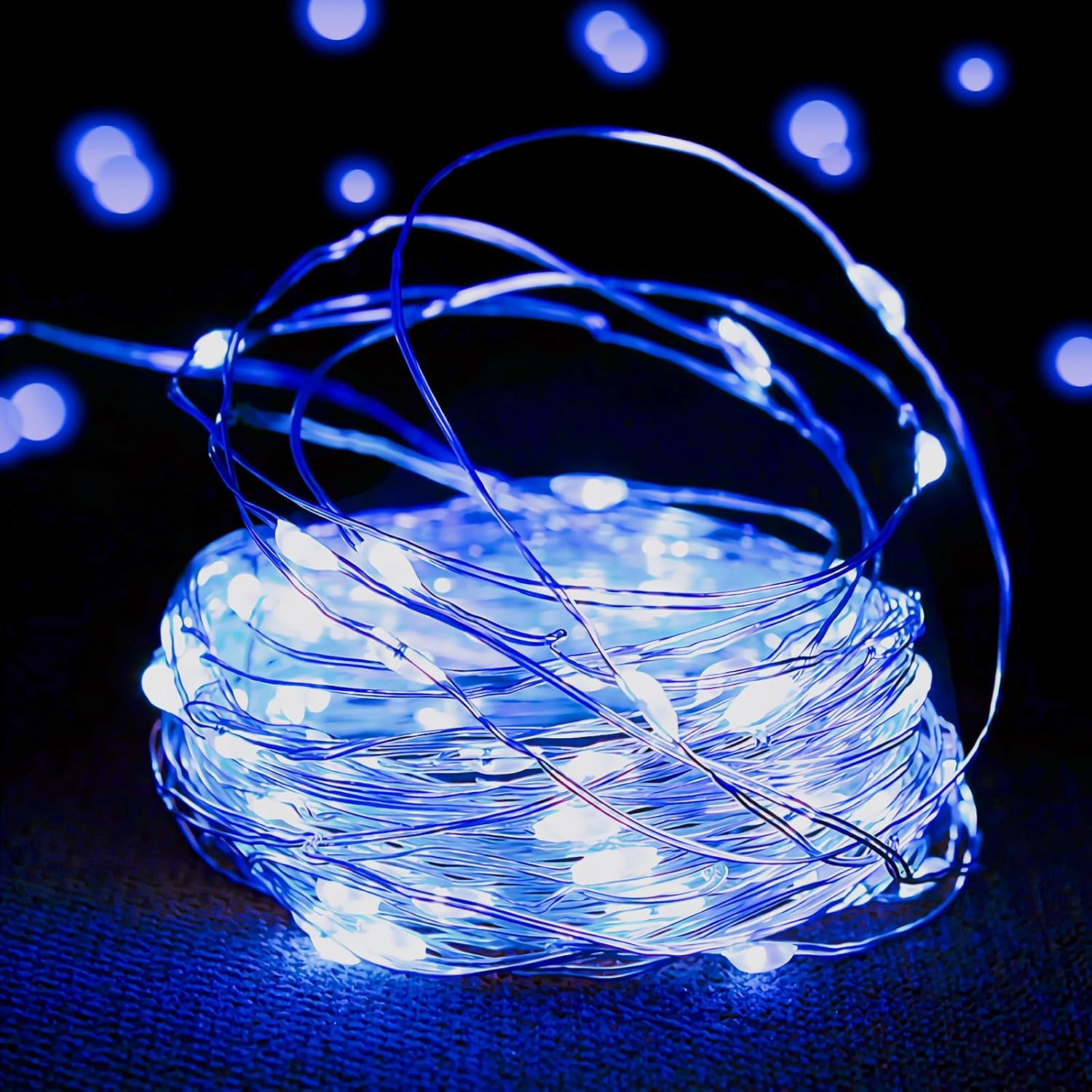 Fairy Lights Battery Operated 1 Pack 16FT 50 Led Mini