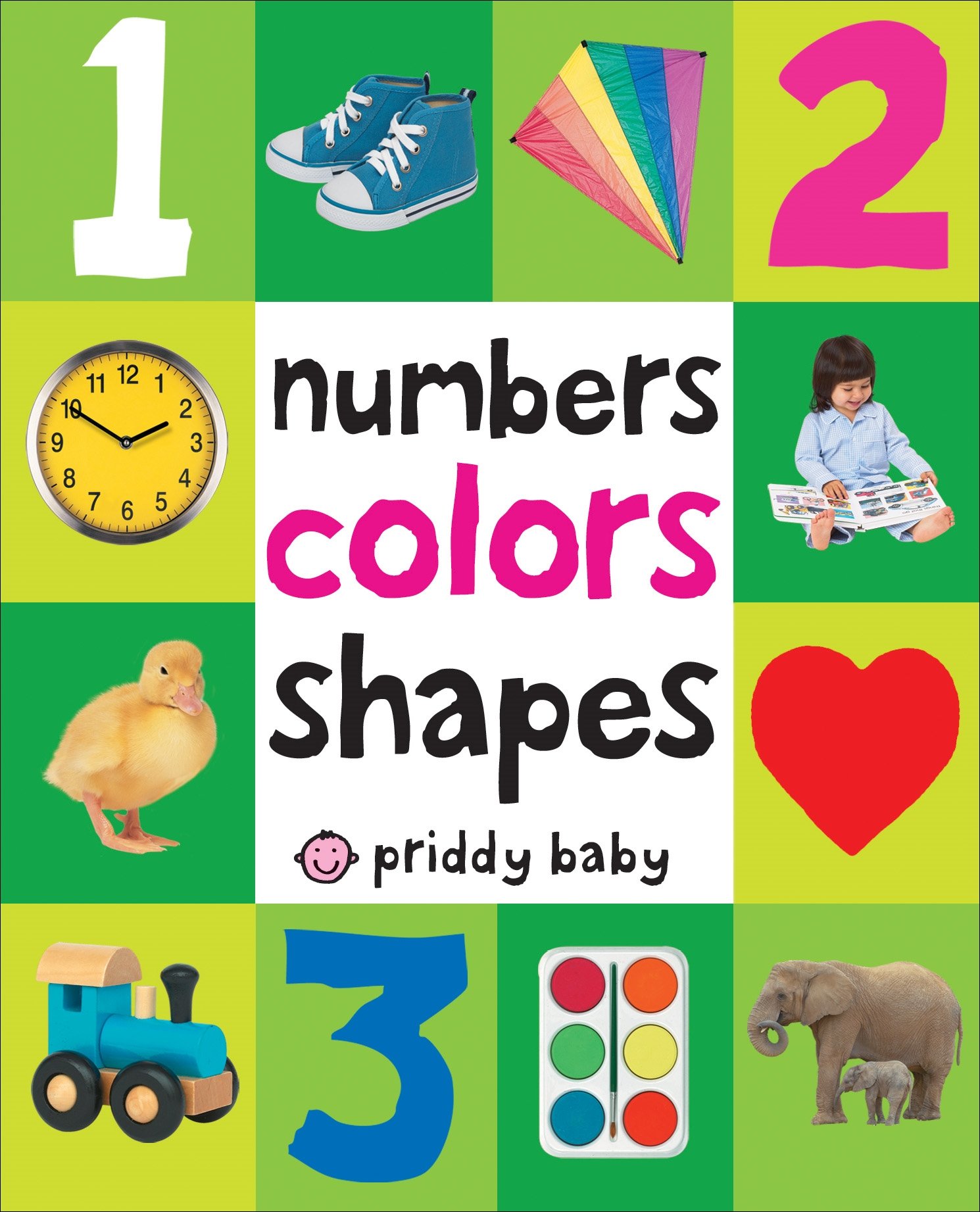 First 100 Padded: Numbers, Colors, Shapes: An essential early-learning book Kindle Edition