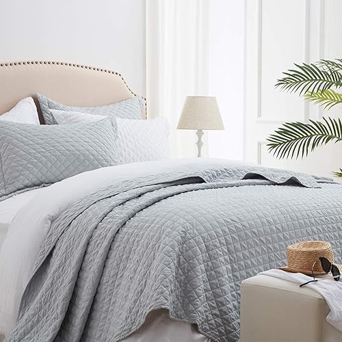 Miniatura 1 de SunStyle Home - Juego de edredón reversible y ligero, funda suave para todas las estaciones