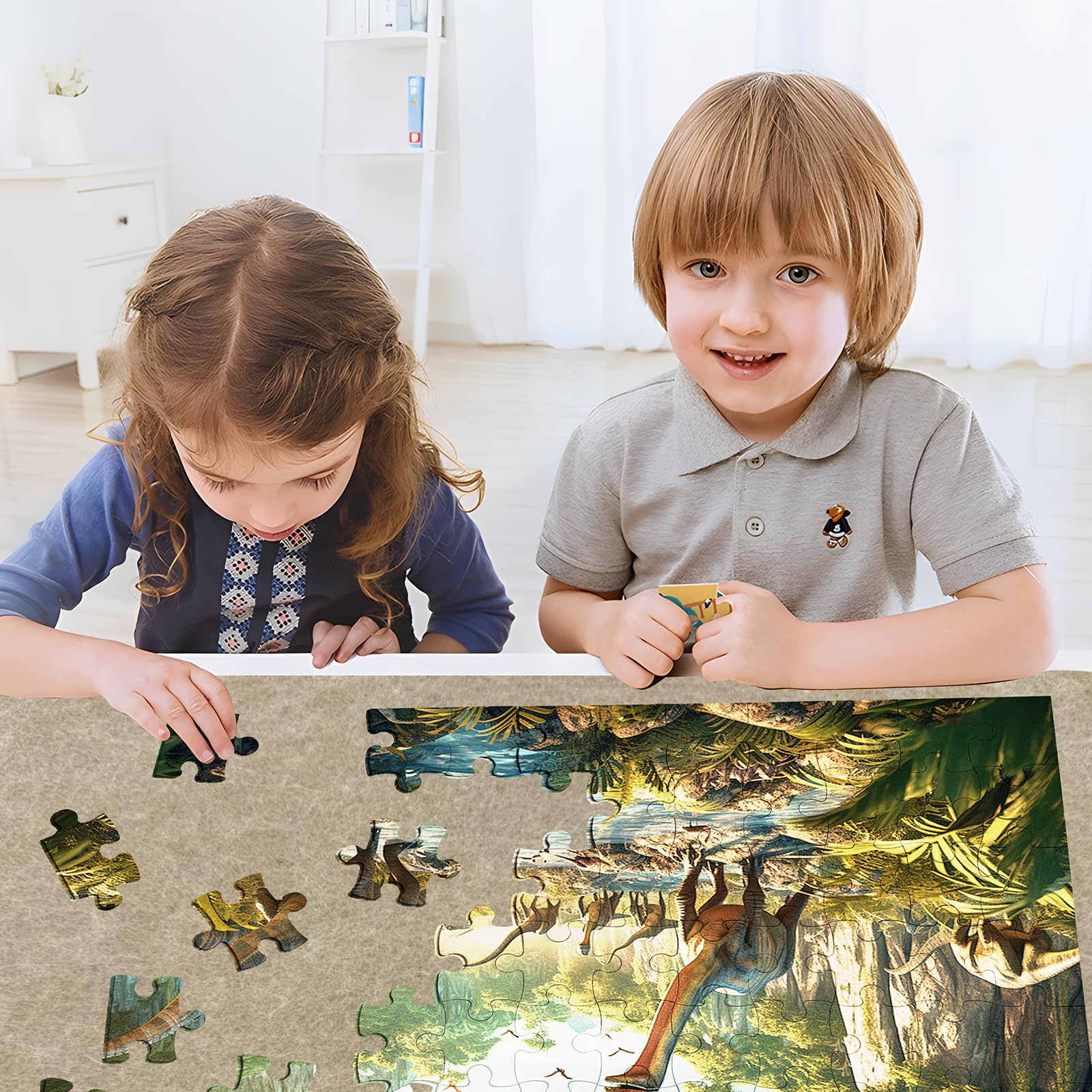 Puzzle mesa con 6 cajones, mesa plegable para hasta 1000 piezas, 77 x 53,6 cm, tablero de rompecabezas – Clasificador y organizador de puzles