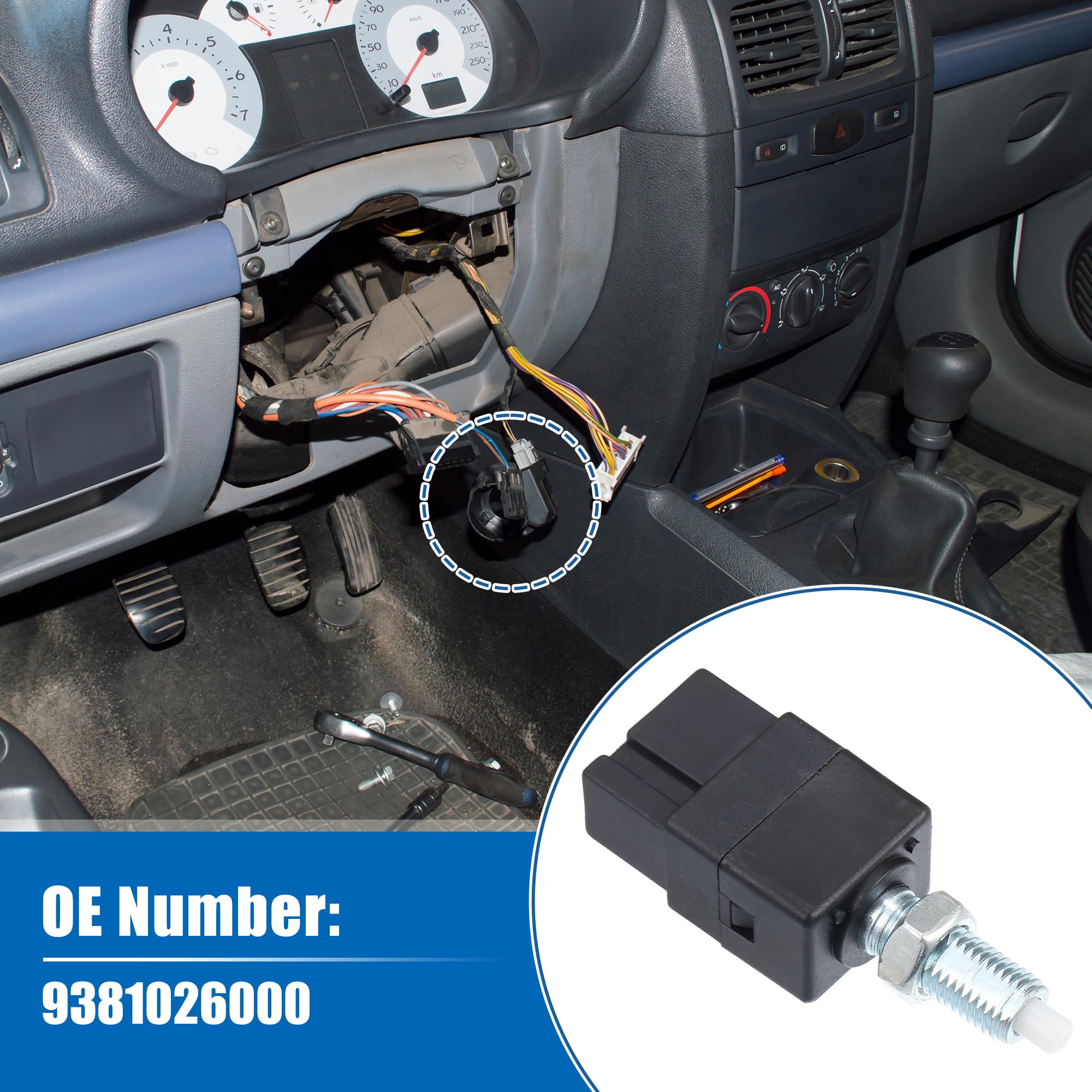 QUARKZMAN Wymiana wyłącznika światła stop dla Kia Picanto 07-11 No.9381026000