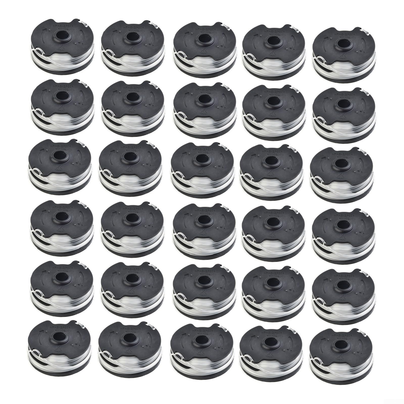 FUBESK Lot de 30 bobines de Fil de Rechange pour débroussailleuse pour Parkside PRT 550 A1 pour A3 A5
