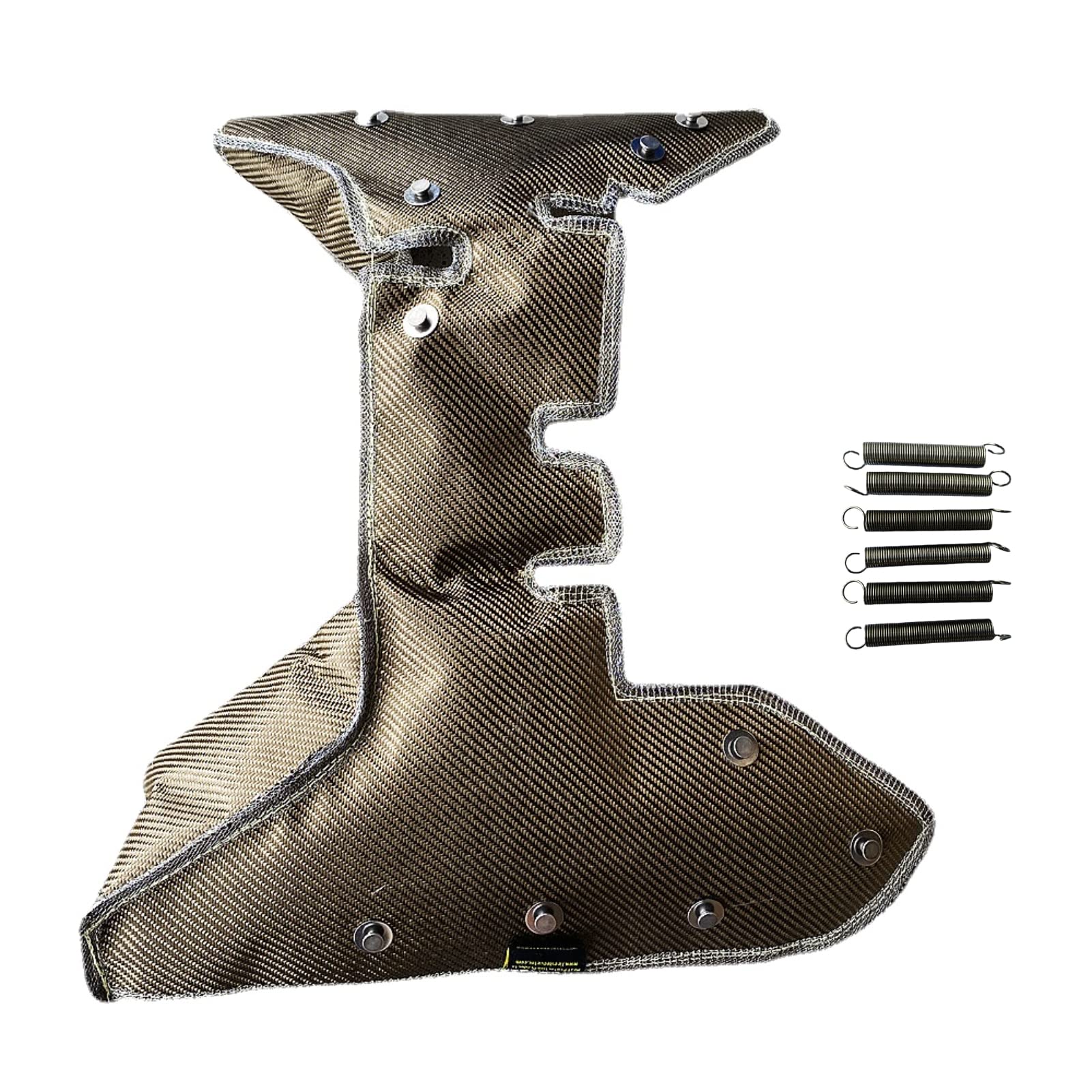 BSTFLEXHigh Performance Racing Exhaust Turbo Blanket Wrap Heat Shield Beanie for VW Audi K03 / K04 Turbo Charger