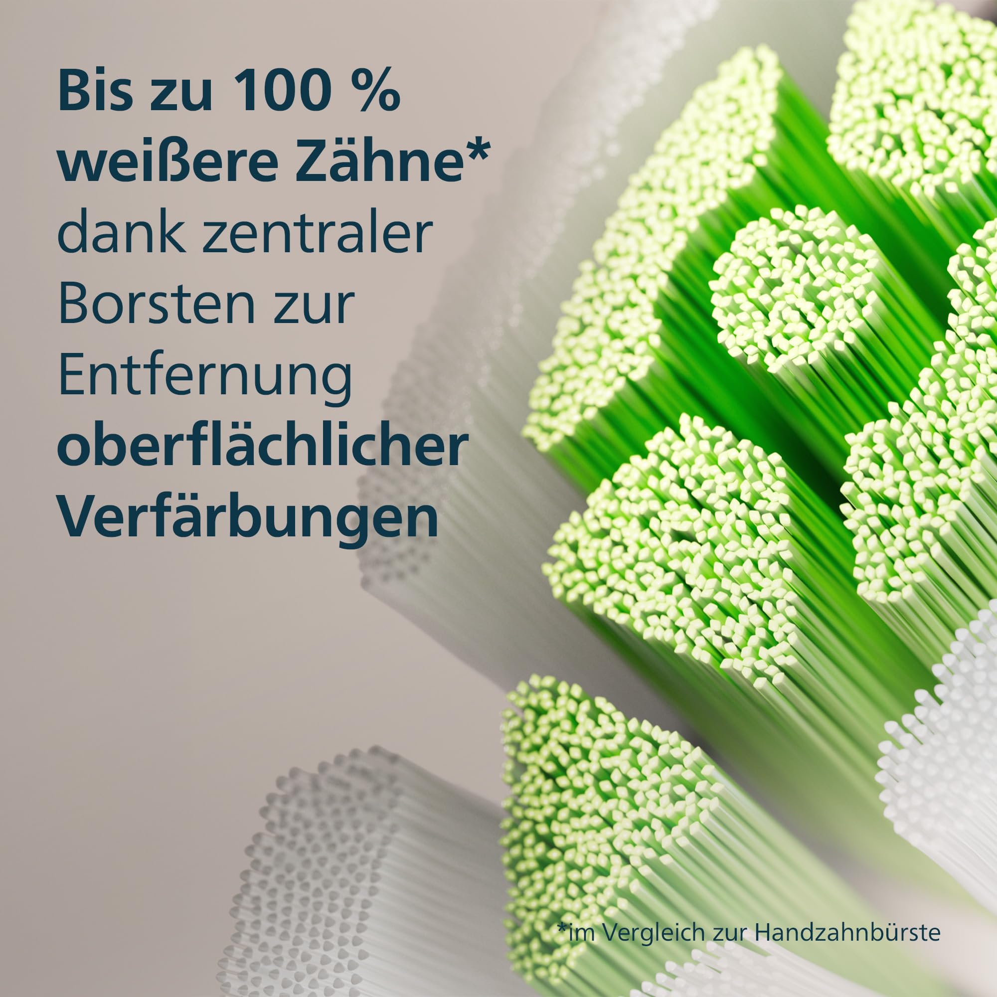 Philips Sonicare W2 Optimal White, Original Ersatzbürstenköpfe, Weiß, 4er-Pack, HX6064/87 - 3