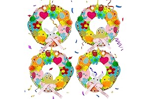 Jremreo DIY Easter Wreath Craft Kit