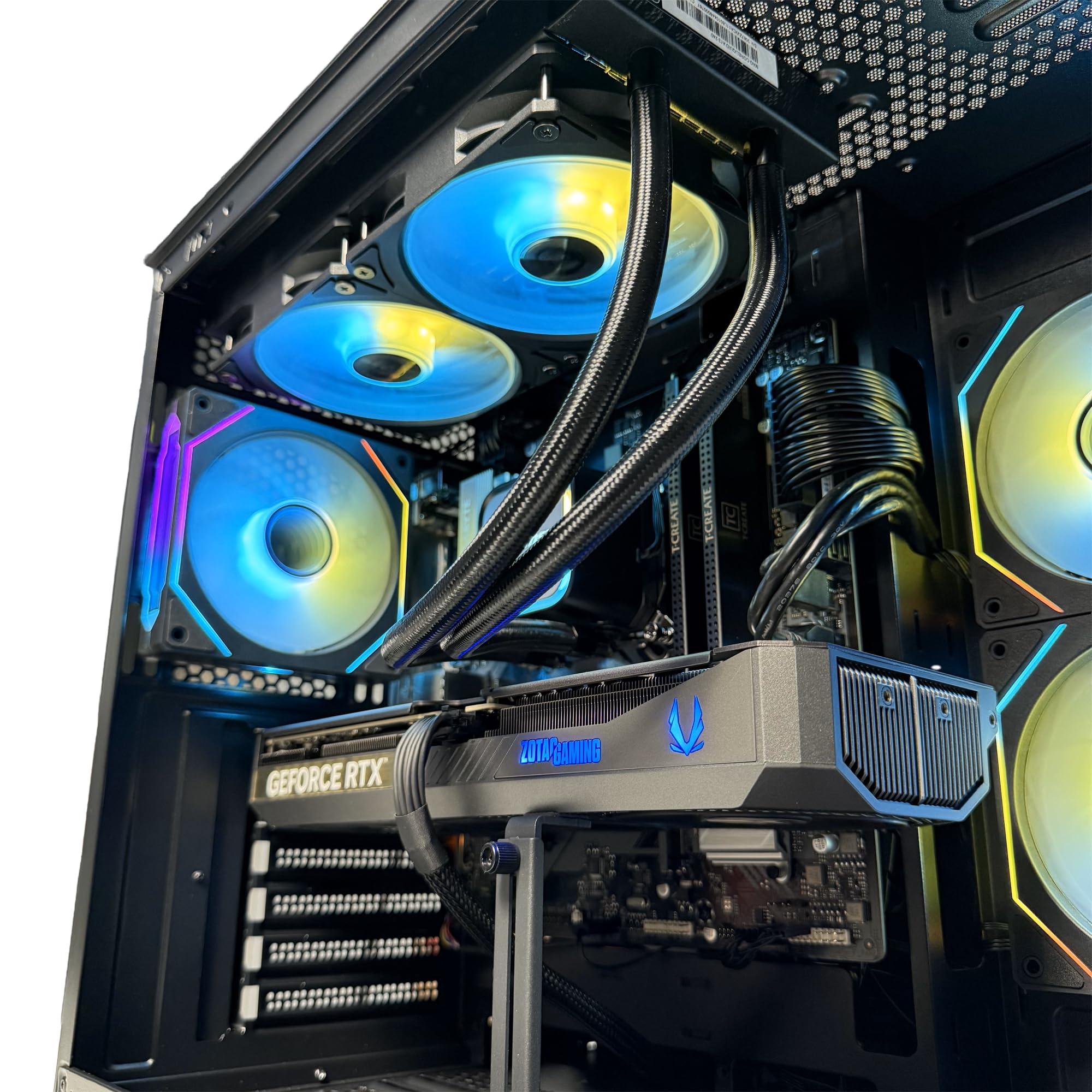 Golook PC Gaming 4K • i9-14900KF, RTX 5070 12GB GDDR7, 32GB DDR5 6000 • 1TB SSD M.2 NVME Gen4 • B760M WiFi BT • Dissipatore Liquido 240MM