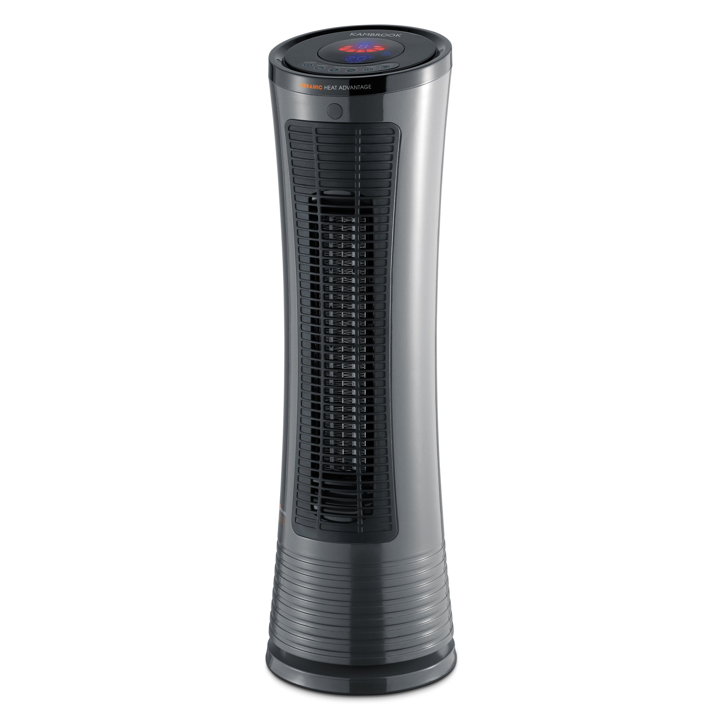 Kambrook Ceramic Tower Fan Heater Gray Kce240gry Heating Amazon Com Au