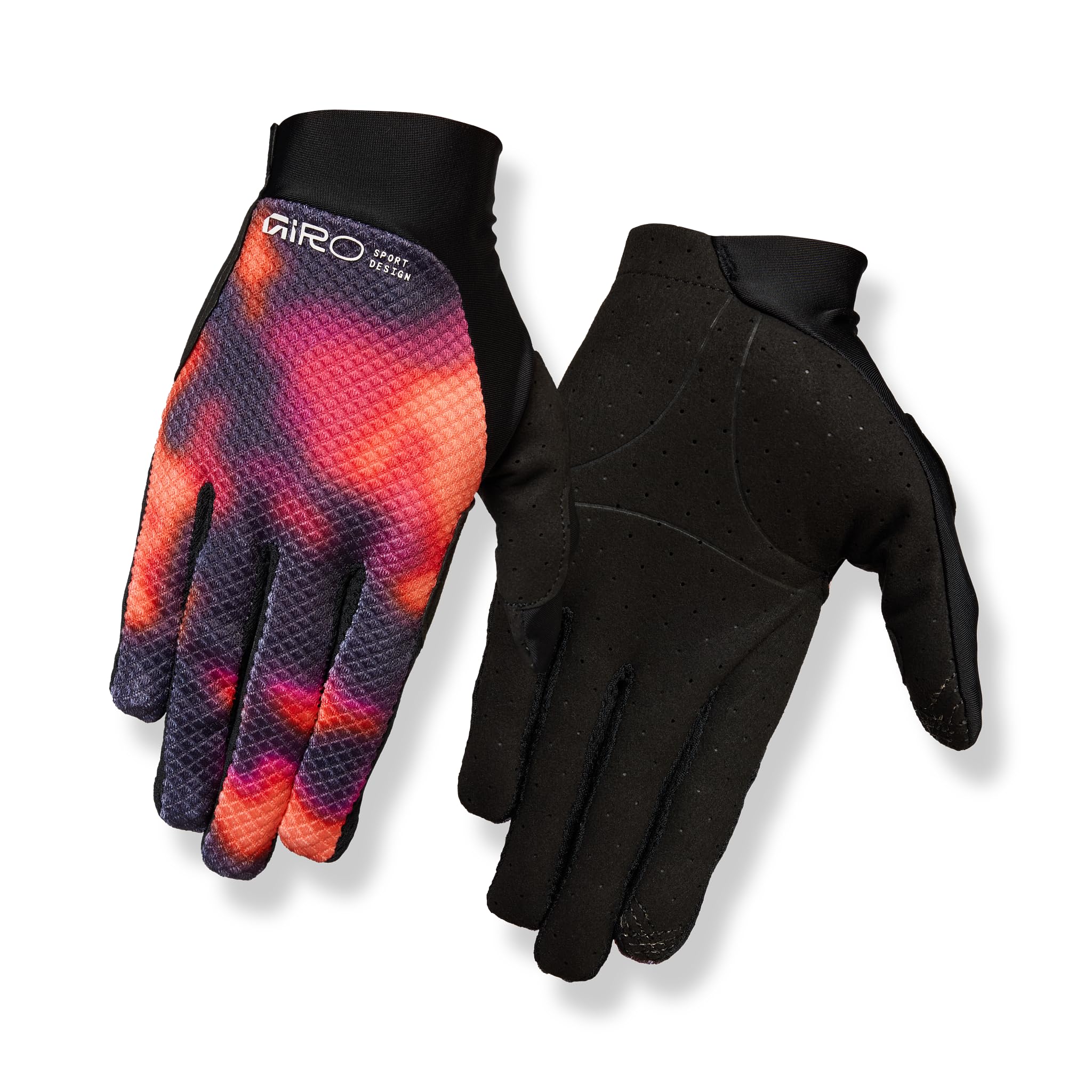 Giro - Trixter Guantes - Adulto Hombre - guantes MTB, guantes de ciclismo, guantes de montaña, guantes trail, Naranja vivo , M