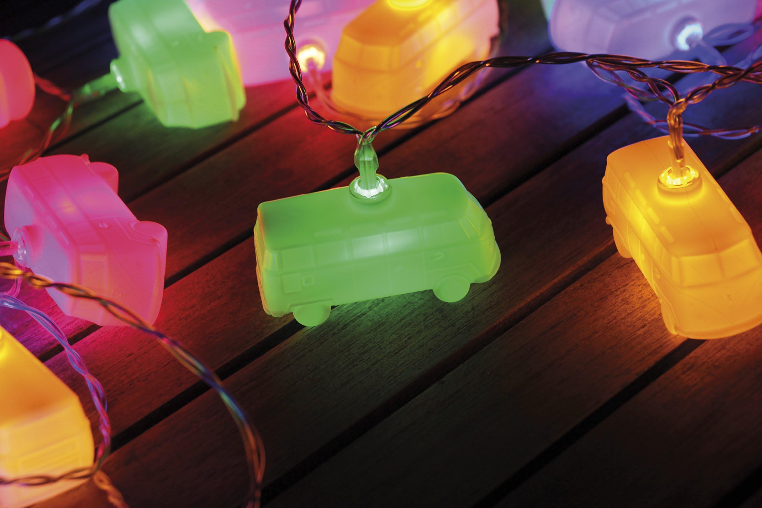 BRISA VW Collection T1 Bulli Bus Fairy Lights 3D 3 m 20 x LEDs (USB-C)