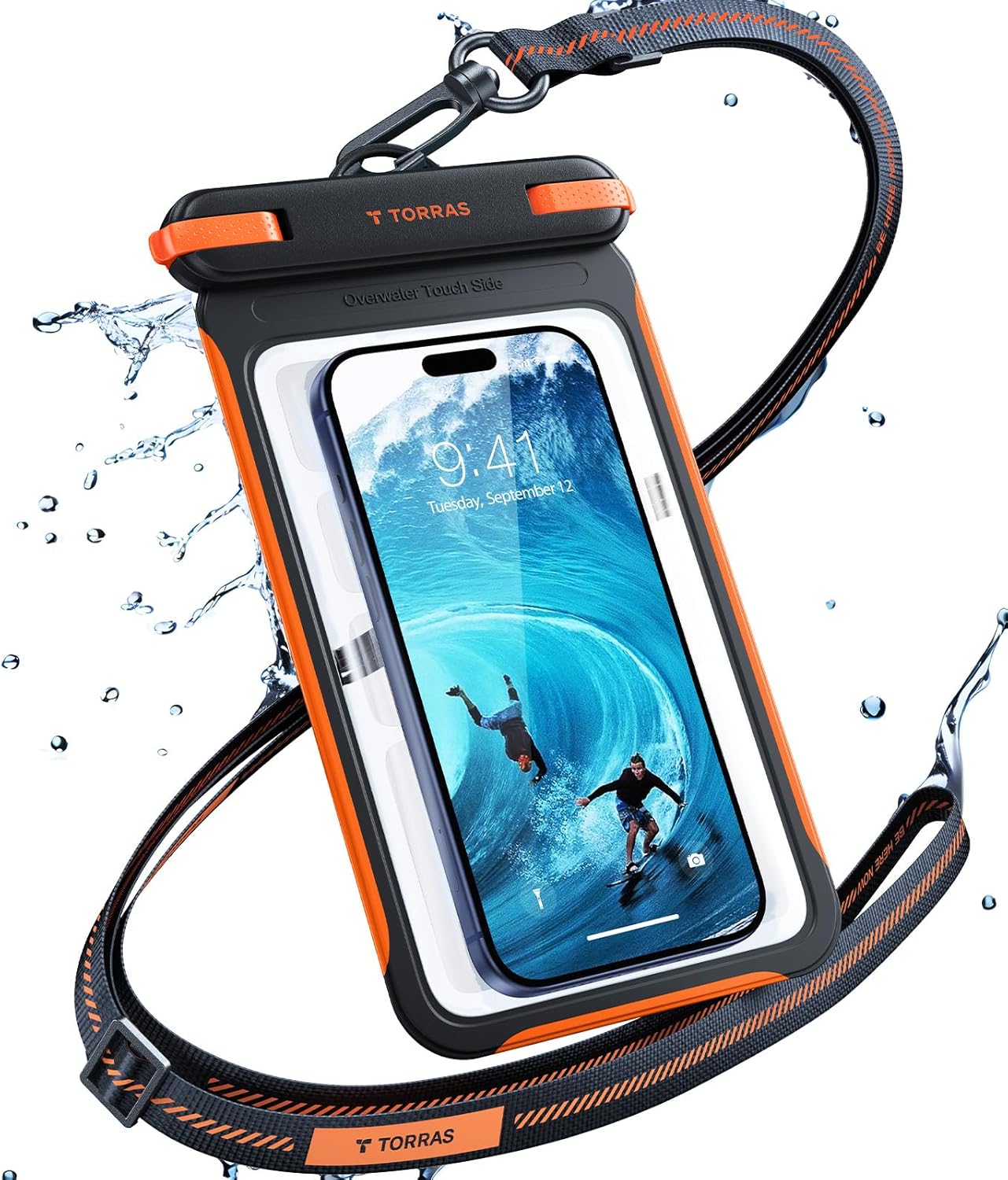 TORRAS IPX8 Waterproof Phone Pouch...