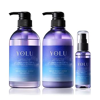 Amazon | YOLU ヨル | シャンプー トリートメント ヘアオイル 3
