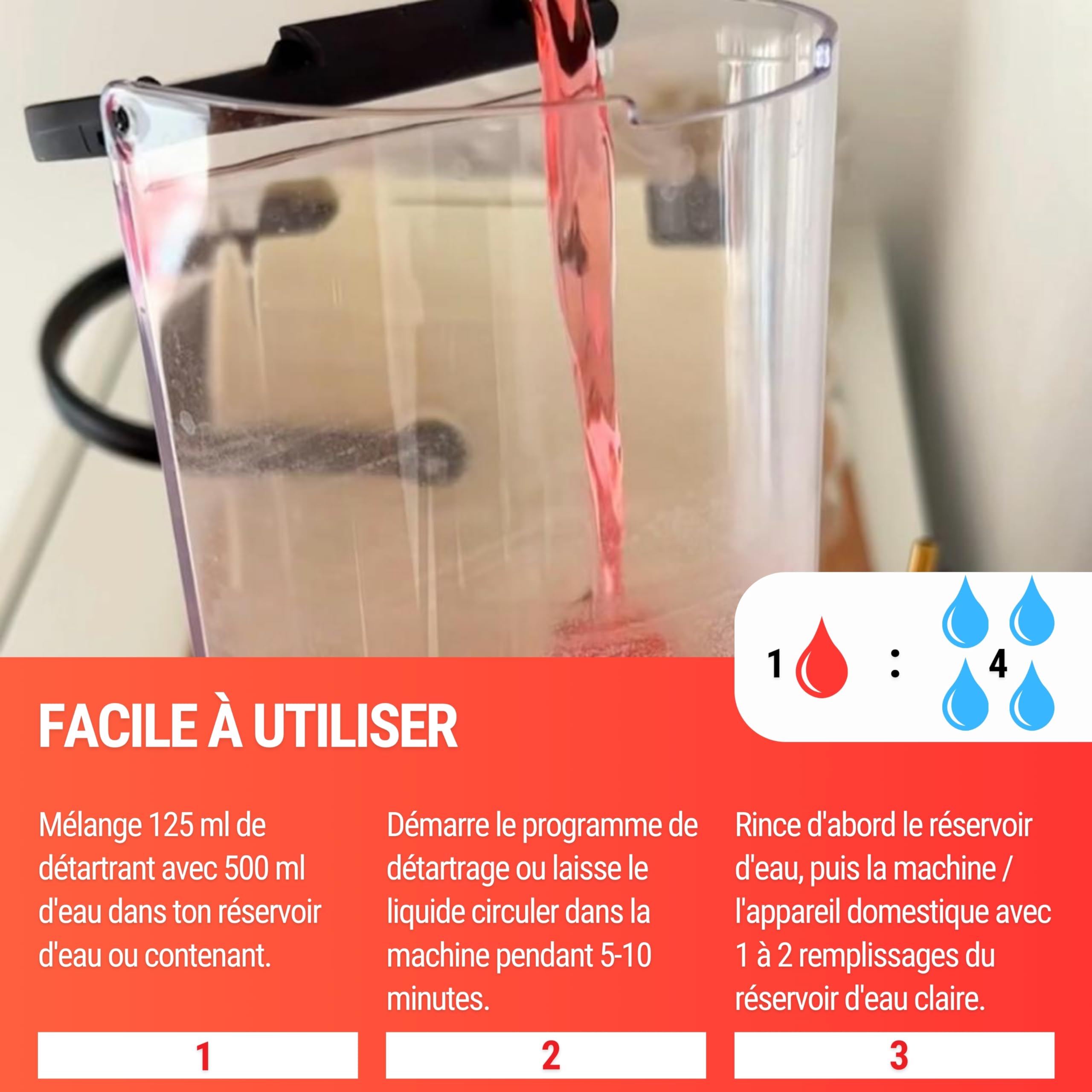 Maxxi Clean Détartrant universel pour machines à café 2x 750 ml