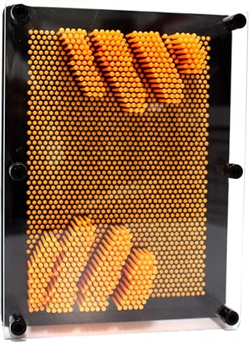 PowerTRC Molde de mano de 7 x 5 pulgadas, diseño de escultura artística 3D, regalo novedoso (naranja)