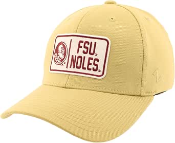 Zephyr LSU Tigers Fitted Hat - NCAA Officially Licensed Mid-Profile Hat, Brick Secondary Color - View #11