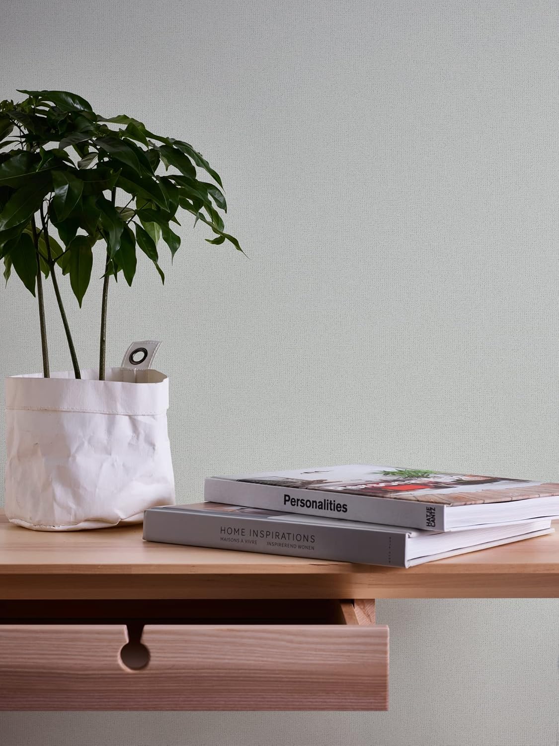 A.S. Création Plain Wallpaper Green Terra 390398 Non-Woven Wallpaper 10.05 m x 0.53 m Made in Germany