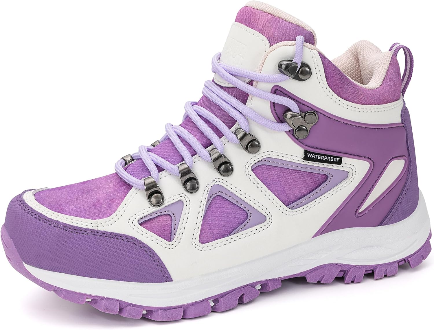 Waterproof Kids Hiking Boots – Non-Slip, Durable Lace-Up Shoes Waterproof Kids Hiking Boots – Non-Slip, Durable Lace-Up Shoes