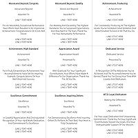 Vista 6 de Baudville Trofeo grabado – Círculo acrílico de 7.5 pulgadas – Curva de estrella fugaz en el lateral – Premio para empleados – Grabado personalizado
