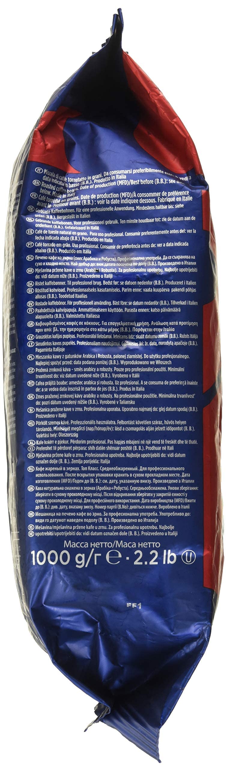 3 x Lavazza kawa Espresso Top Class Gran Gusto, całe ziarno, 1000 g