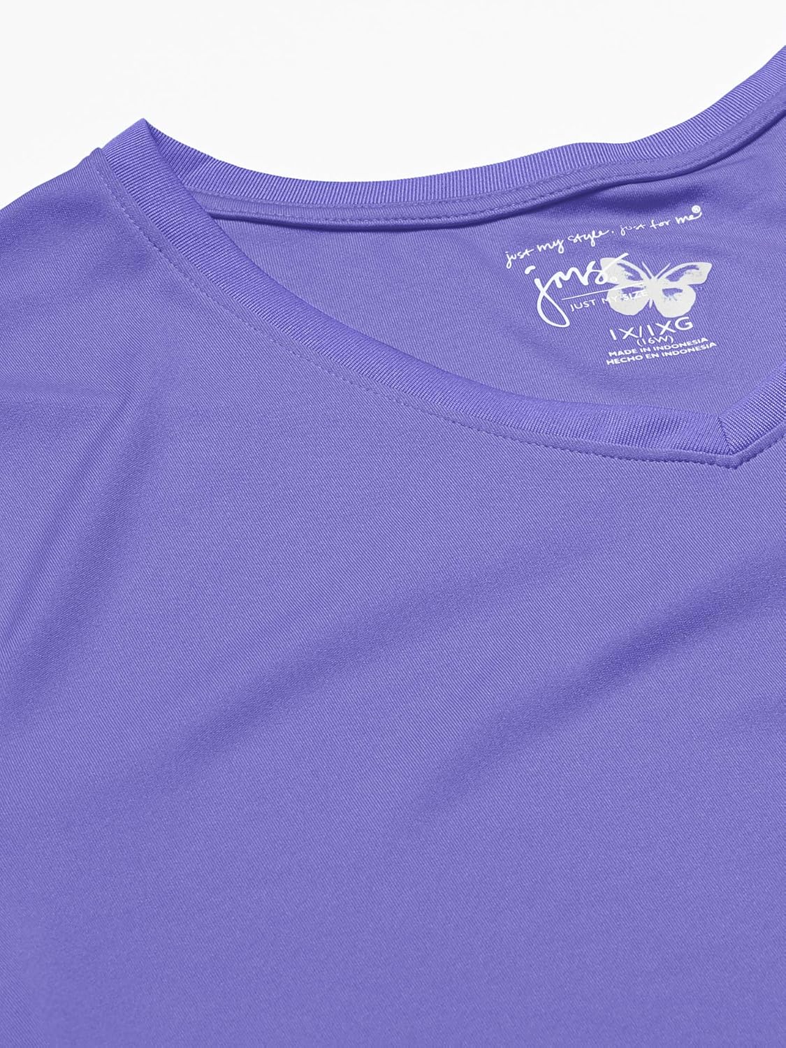 JUST My Size Womens Cool Dri V-Neck - Image 7