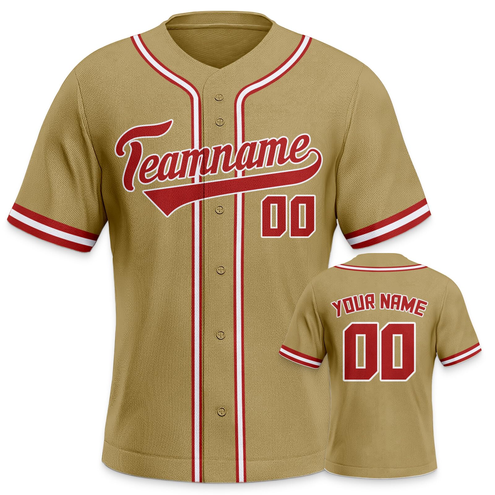 Custom Baseball Jersey Personalized Gifts Team Name Number Stitched Printed Men Women Kid