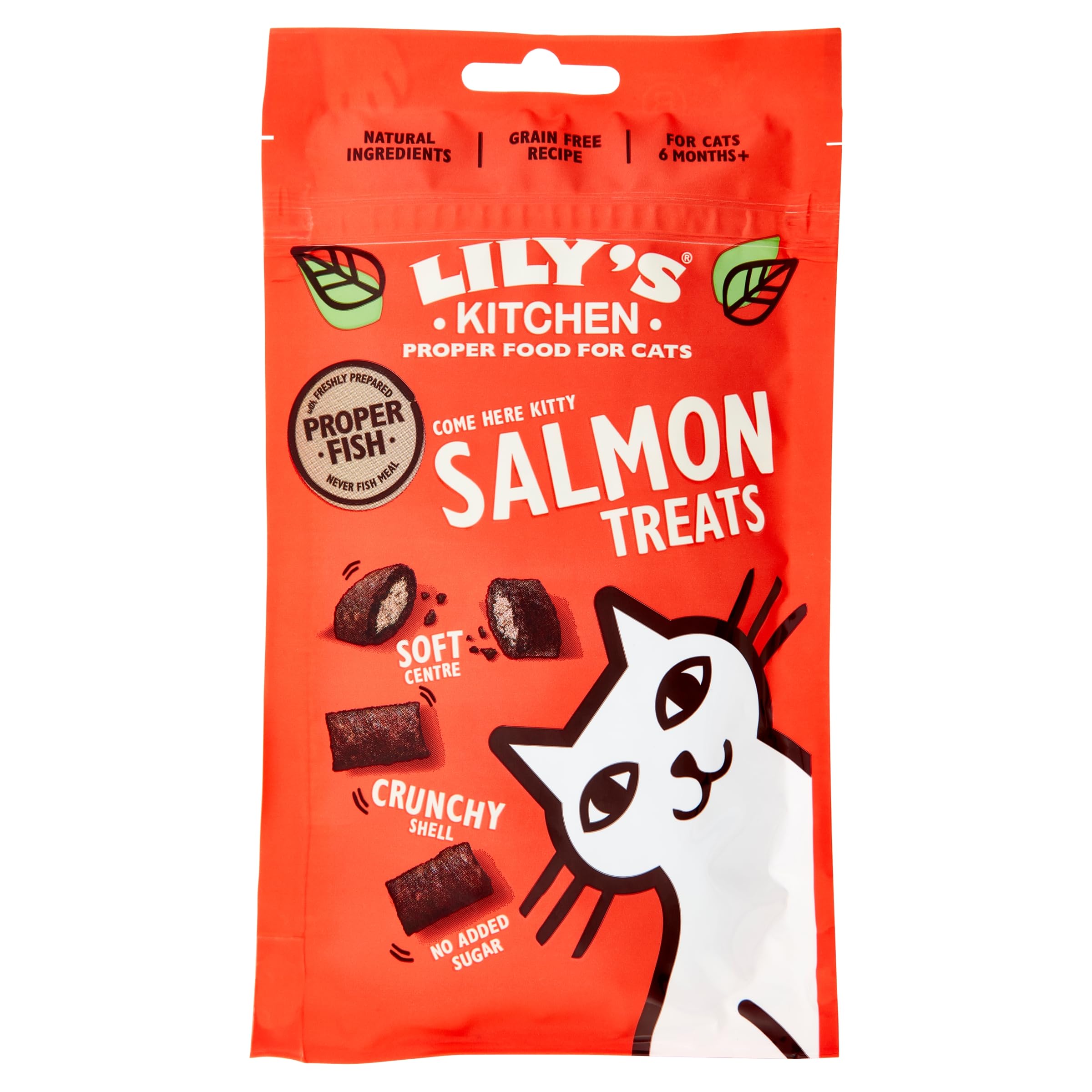 Lily's Kitchen Salmon Pillow Treats - 60G