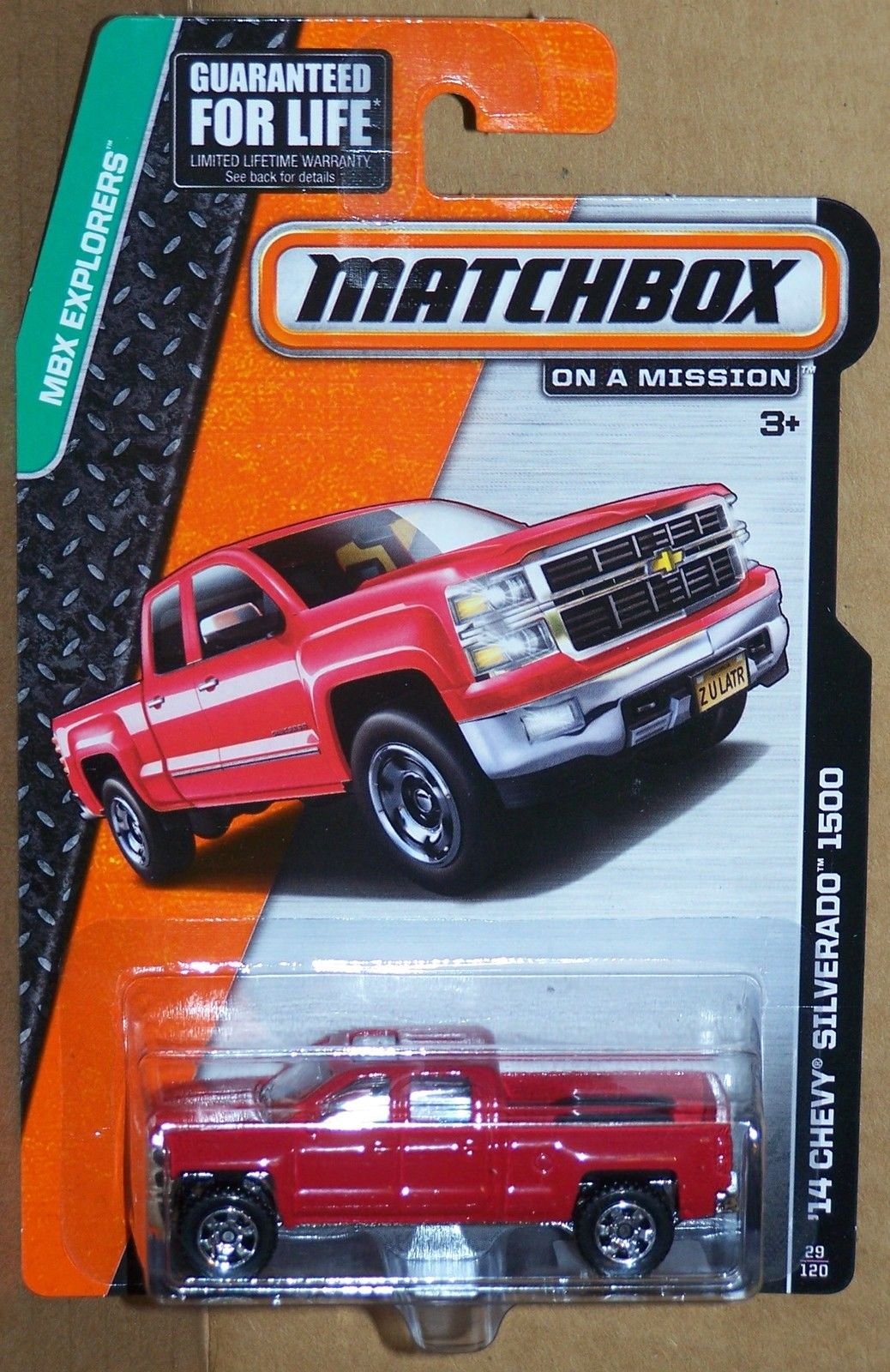 Amazon.com: 2015 Matchbox MBX Explorers - '14 Chevy Silverado 1500
