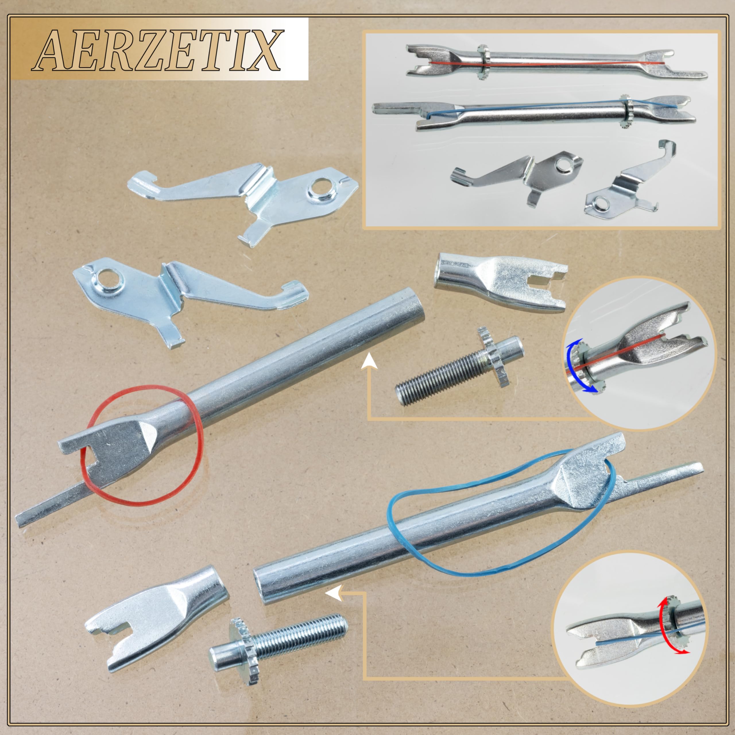 AERZETIX - C75189 - Ajusteur, frein à tambour