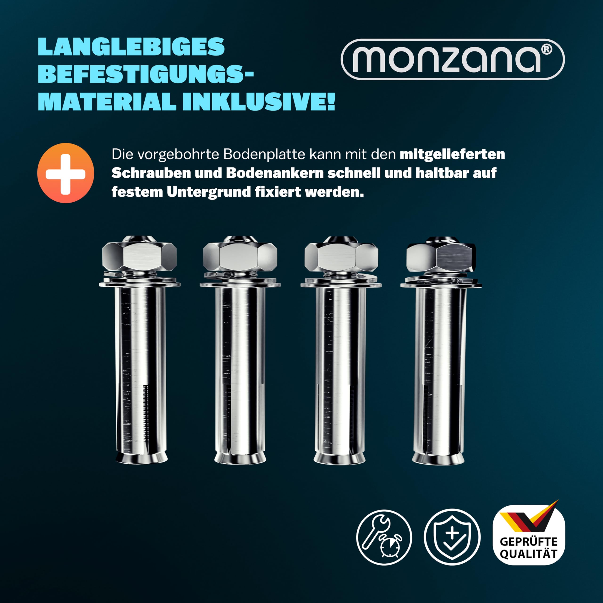 MONZANA® 2x Barrière de parking rabattable en acier forme arc plaque de sol barrière stationnement serrure 2 clés arceau de parking