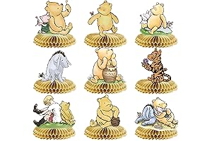 Charming Winnie the Pooh Honeycomb Centerpieces: Adorn Your Baby Shower
