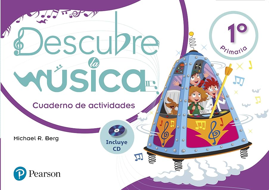 Portada de Descubre la música 1 cuaderno de actividades