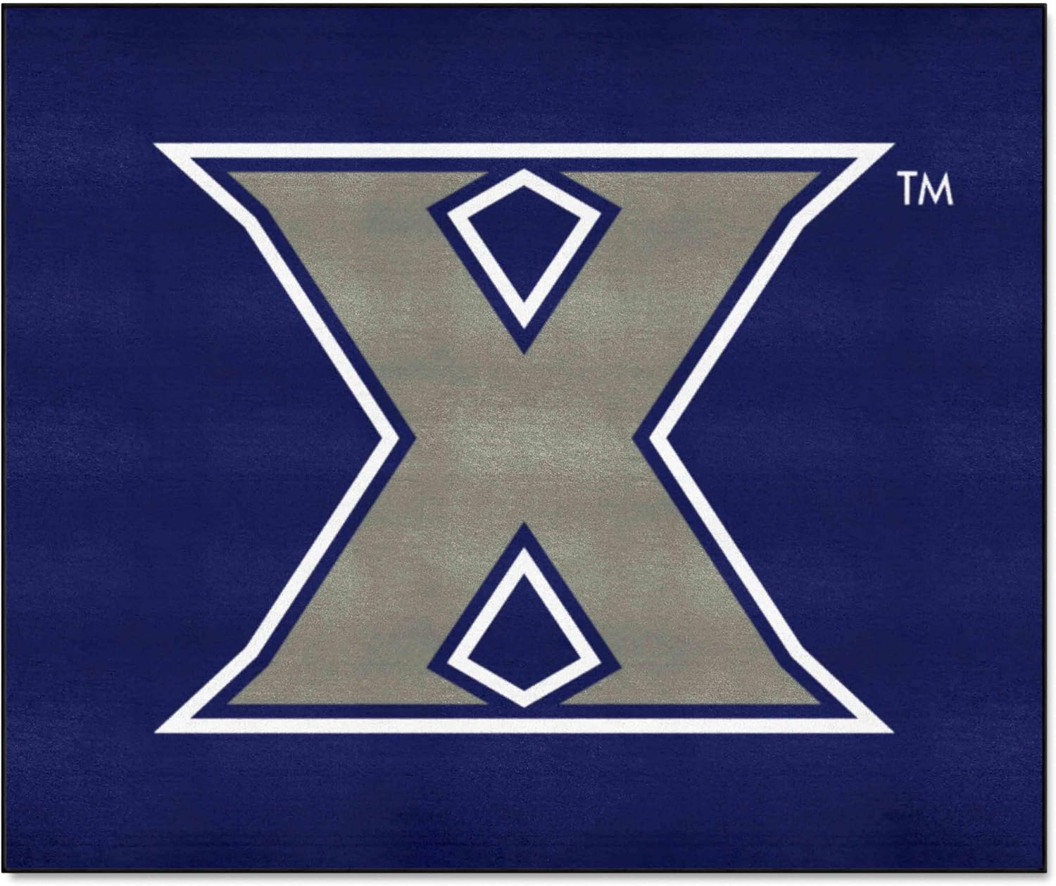 FANMATS 4726 Xavier Musketeers Tailgater Rug - 5ft. x 6ft. Sports Fan Area Rug, Home Decor Rug and Tailgating Mat