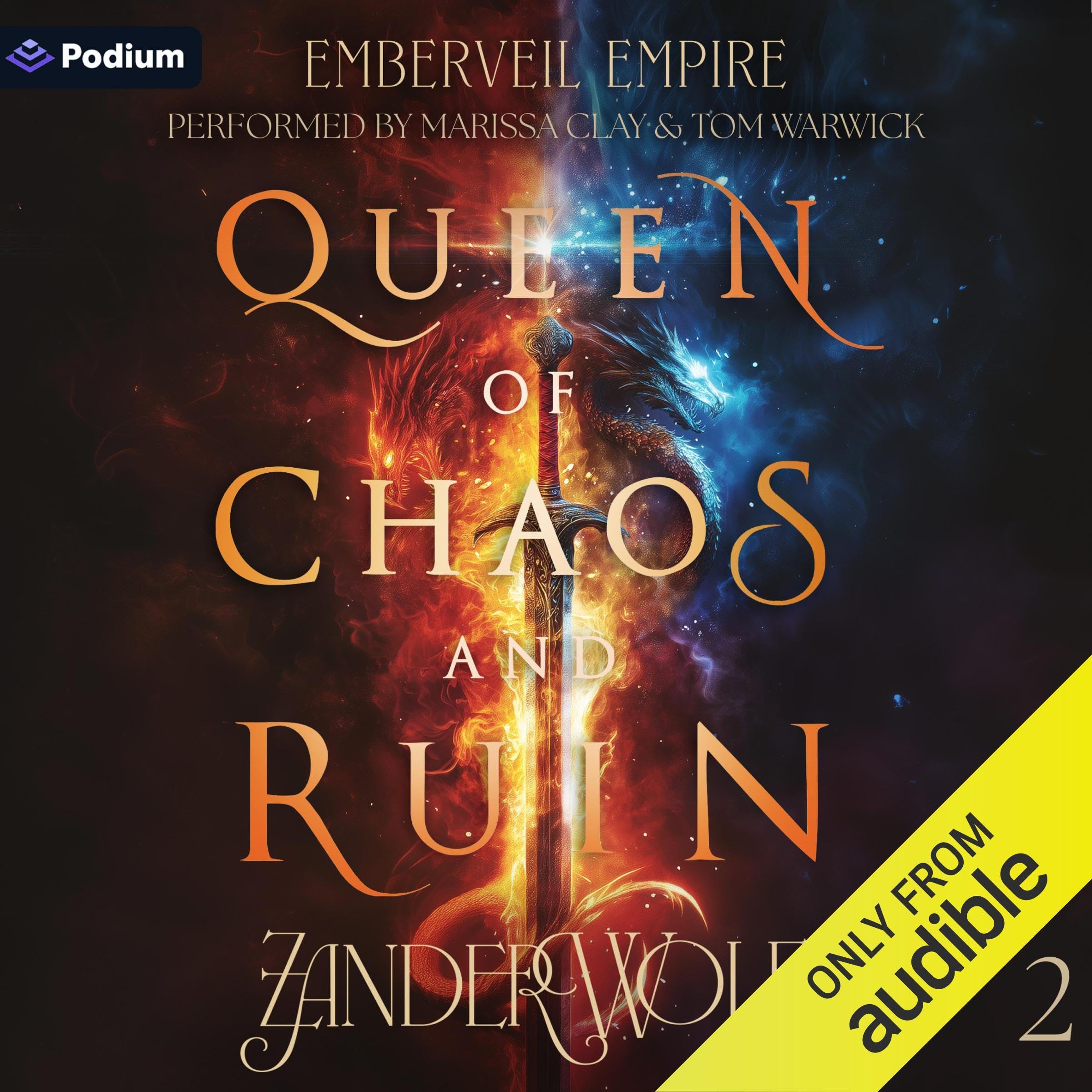 Cover art for Queen of Chaos and Ruin